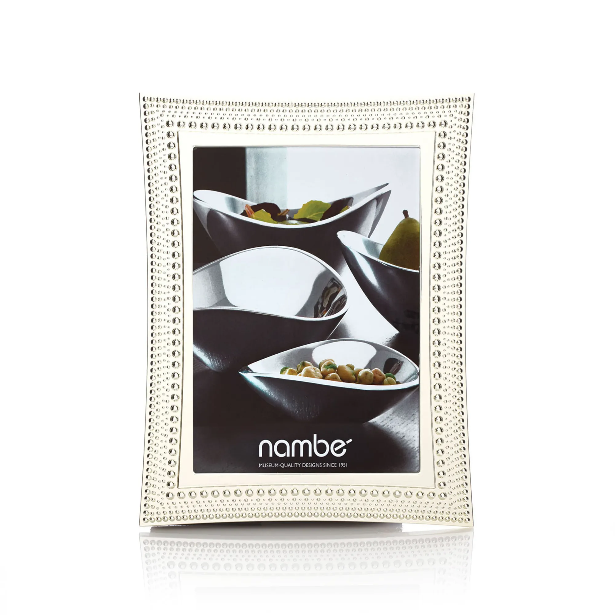 Beaded Frame - 5" X 7"*Nambé Clearance