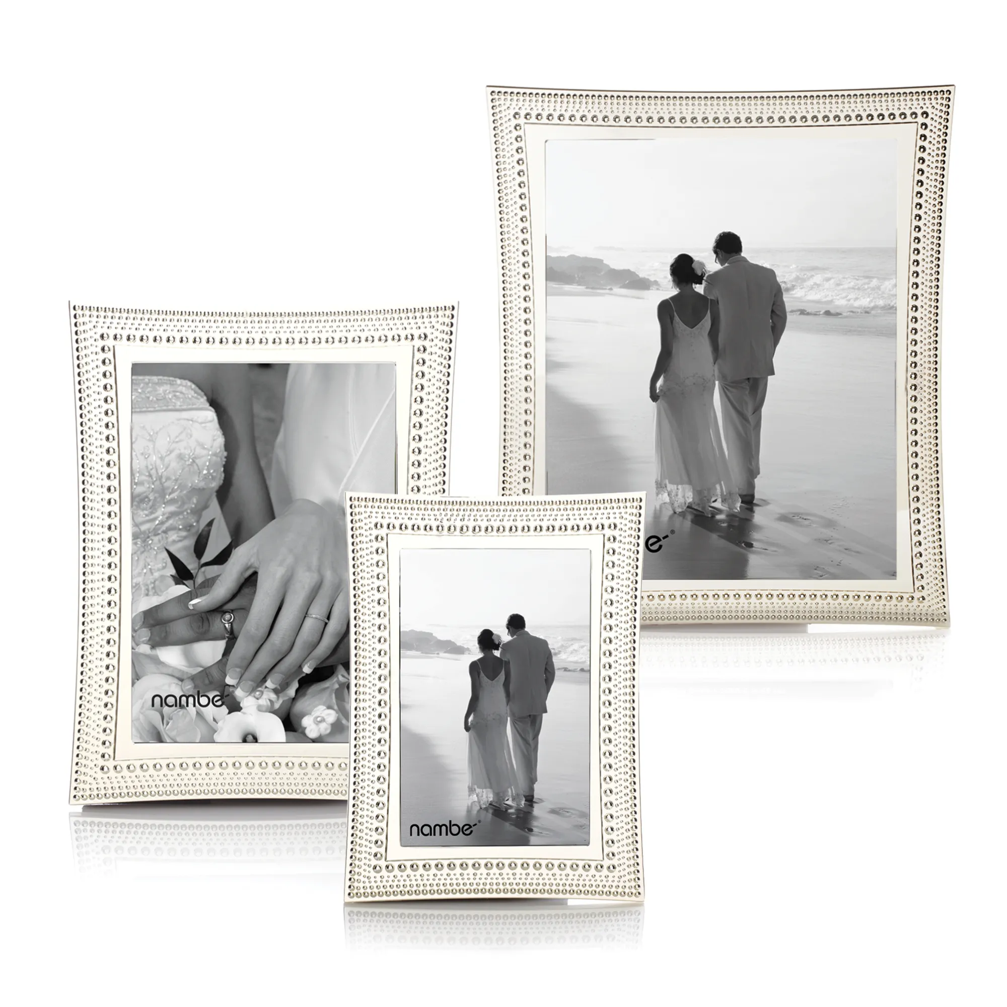Beaded Frame - 5" X 7"*Nambé Clearance
