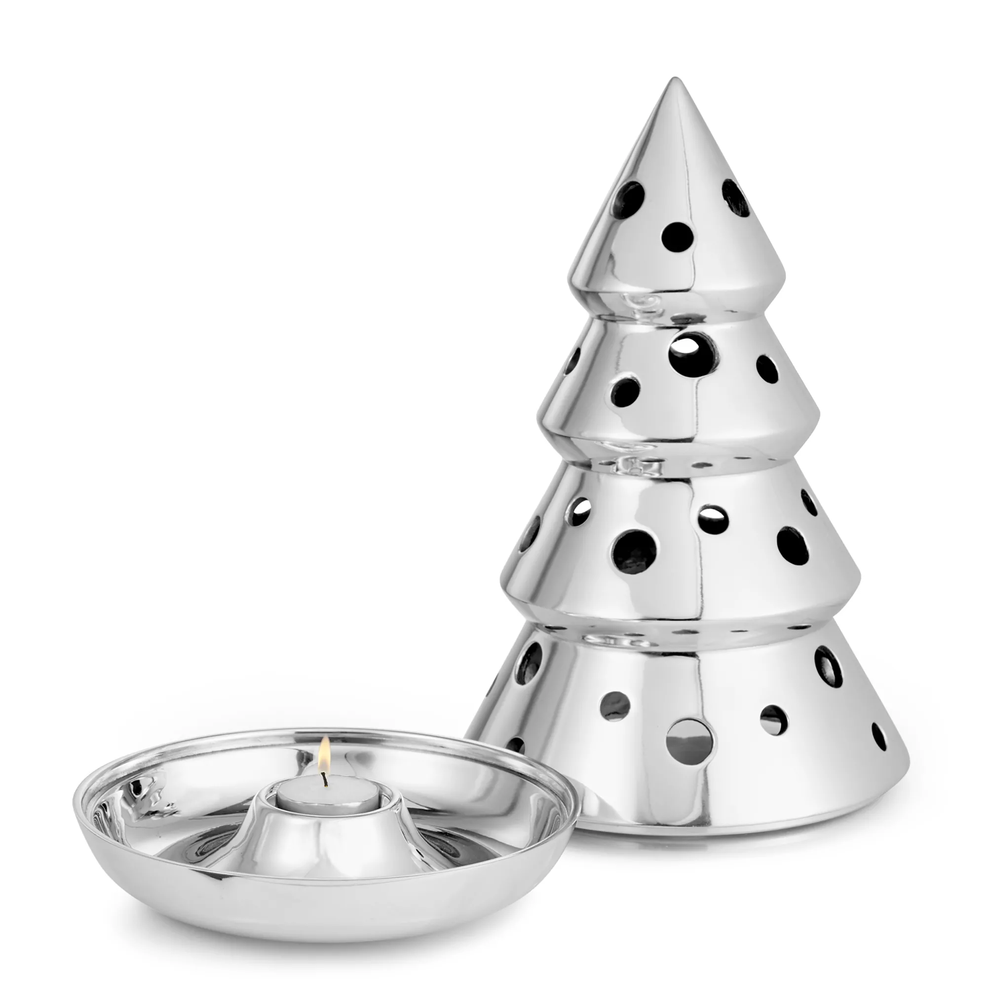 Christmas Tree Luminary*Nambé Outlet