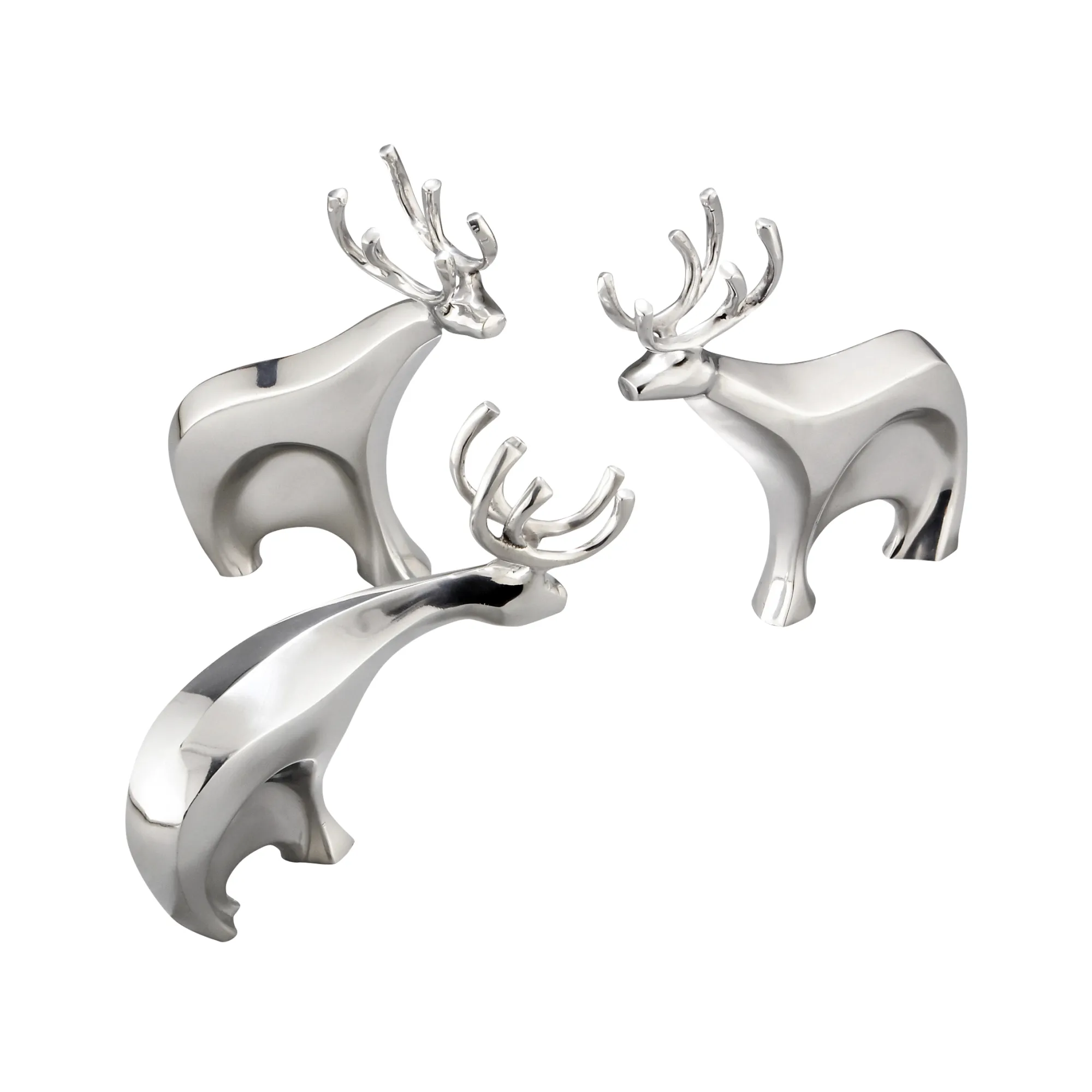 Dasher Reindeer Figurine Set*Nambé