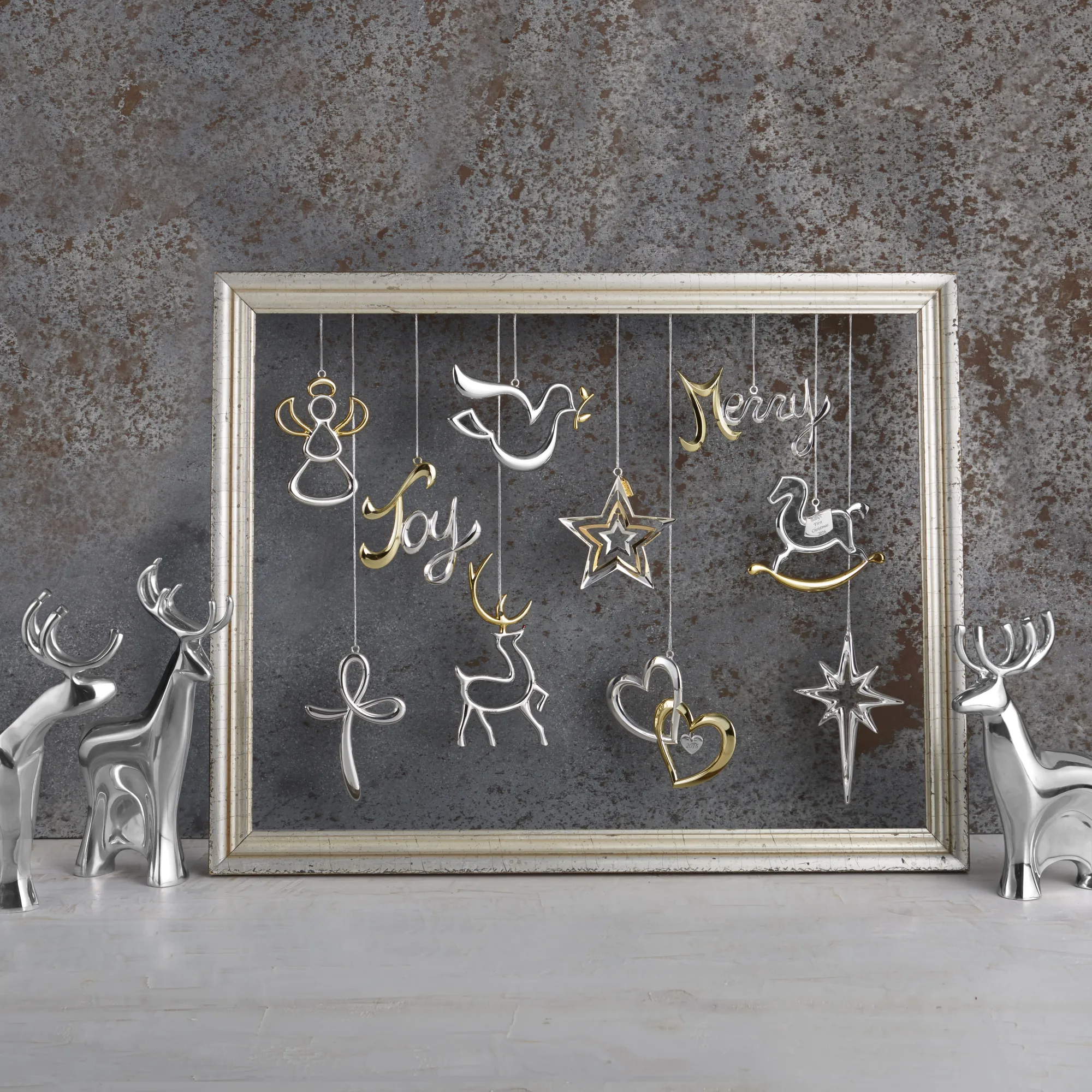 Dasher Reindeer Figurine Set*Nambé
