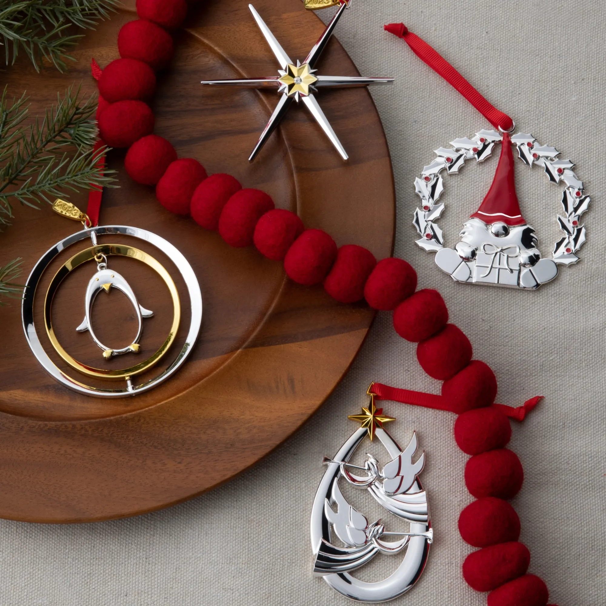 Glorious Angels Ornament*Nambé Discount
