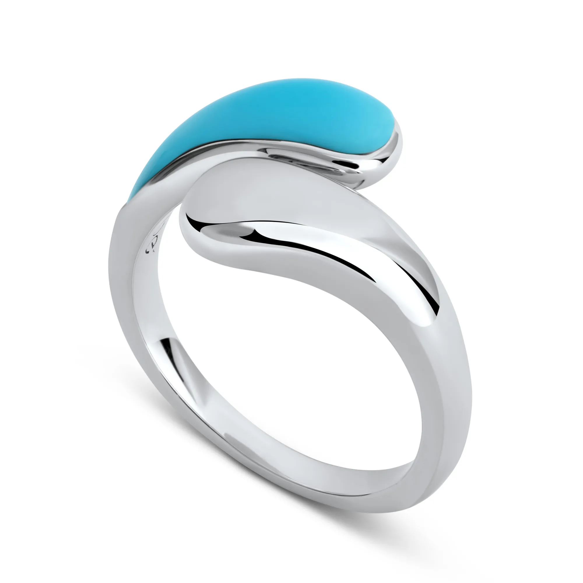 Marina Luxe Wave Bypass Ring*Nambé Sale