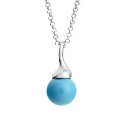 Marina Natural Silver Tide Necklace*Nambé New