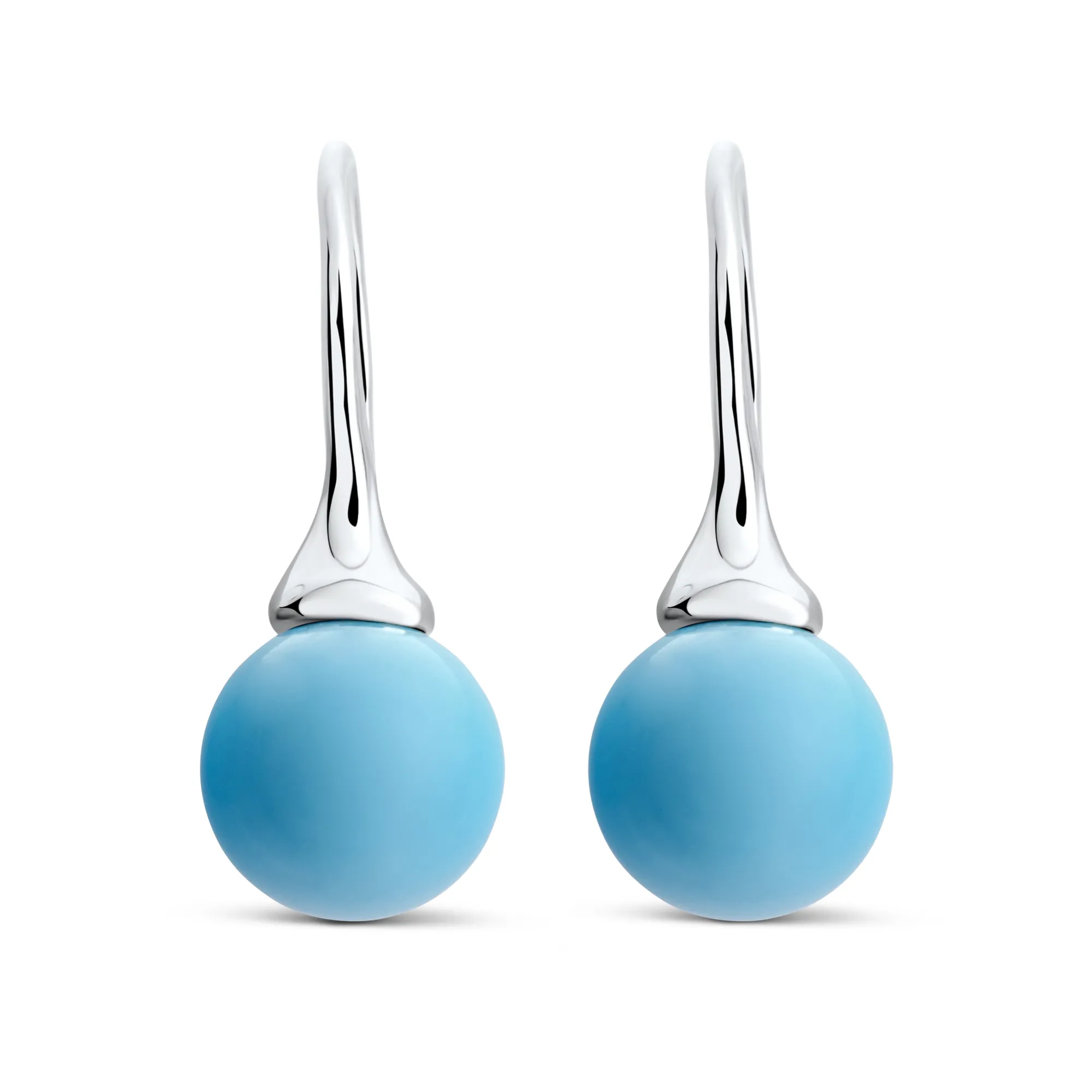 Marina Natural Silver Tide French Wire Earrings*Nambé Clearance
