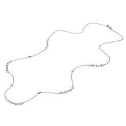 Nambe Bean Link Necklace 24''*Nambé Clearance