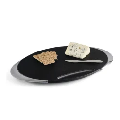 Noir Cheese Board W/ Knife*Nambé